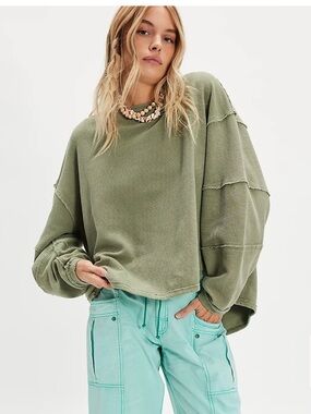 We the Free By Free People Total Eclipse Long Sleeve Top